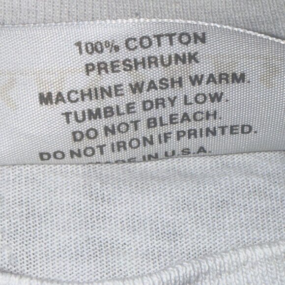 CAESARS Vintage Short Sleeve T-Shirt Unisex One Size White Cotton Graphic Design - Picture 5 of 11